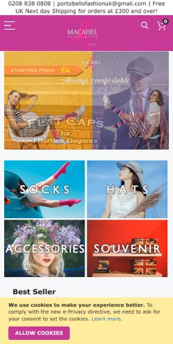 Mobile page screenshot
