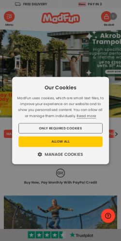 Mobile page screenshot