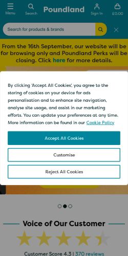 Mobile page screenshot