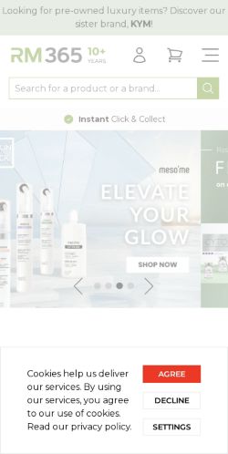 Mobile page screenshot