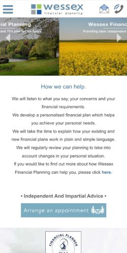 Mobile page screenshot