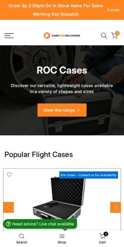 Mobile page screenshot