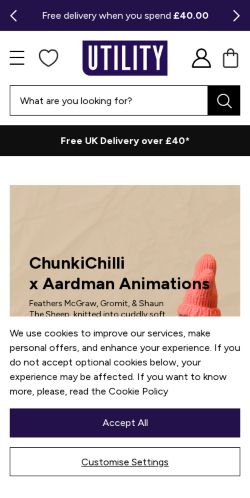 Mobile page screenshot