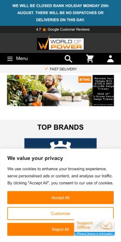 Mobile page screenshot