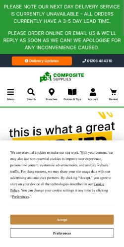 Mobile page screenshot