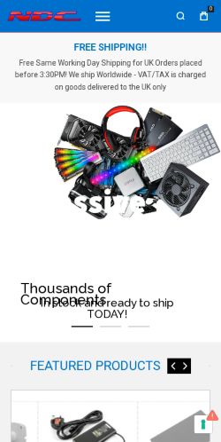 Mobile page screenshot