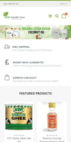 Mobile page screenshot