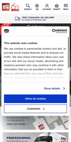 Mobile page screenshot