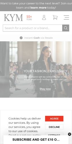 Mobile page screenshot