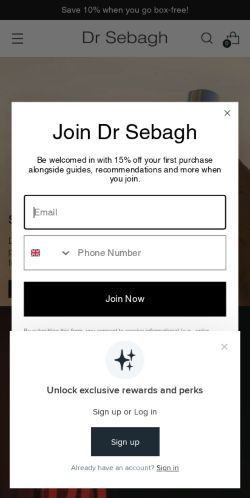 Mobile page screenshot