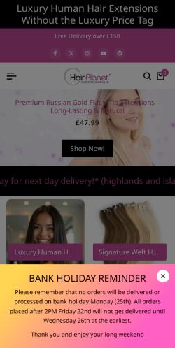 Mobile page screenshot