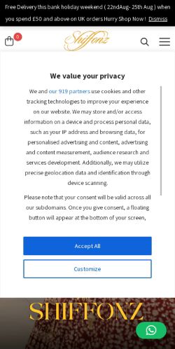 Mobile page screenshot