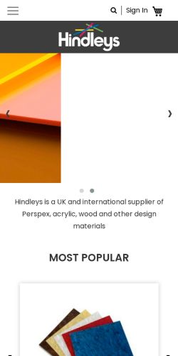 Mobile page screenshot