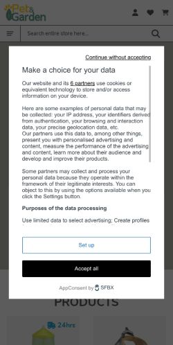 Mobile page screenshot