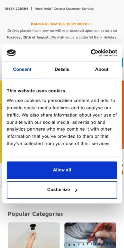 Mobile page screenshot