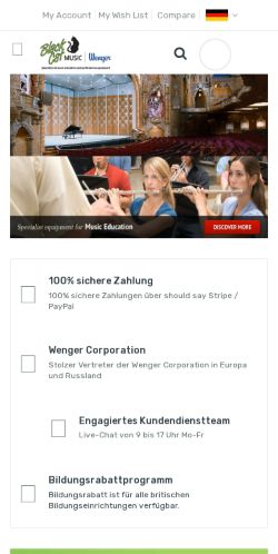 Mobile page screenshot
