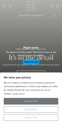 Mobile page screenshot