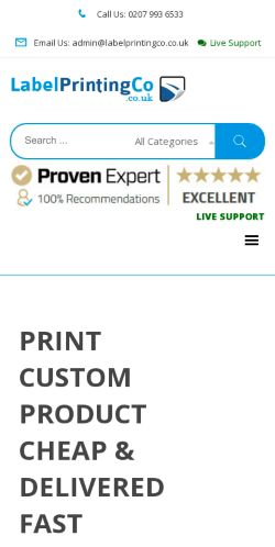 Mobile page screenshot