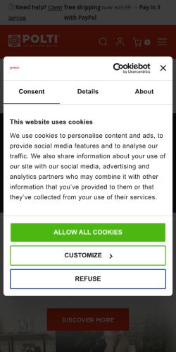 Mobile page screenshot