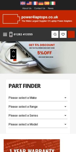 Mobile page screenshot