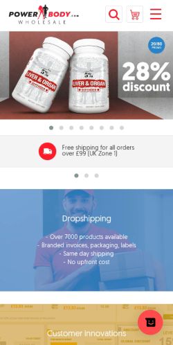 Mobile page screenshot