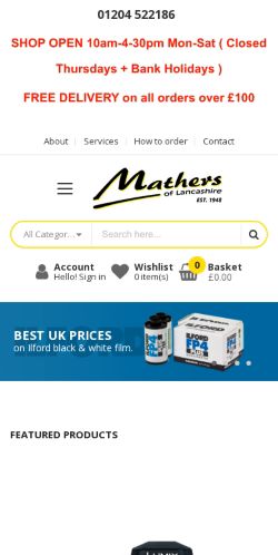 Mobile page screenshot