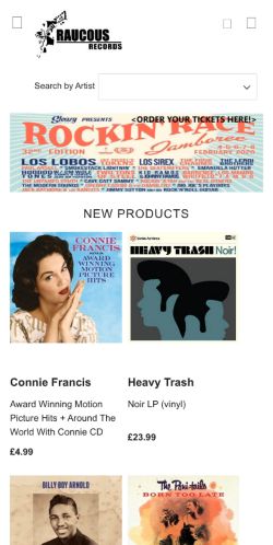 Mobile page screenshot