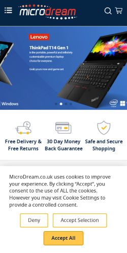 Mobile page screenshot