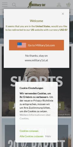 Mobile page screenshot