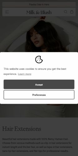 Mobile page screenshot