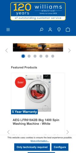 Mobile page screenshot