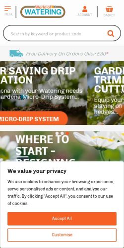 Mobile page screenshot