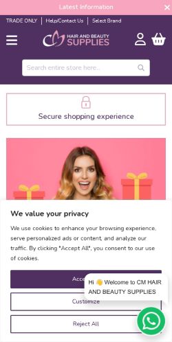 Mobile page screenshot