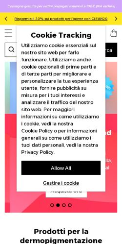 Mobile page screenshot
