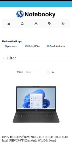 Mobile page screenshot