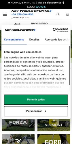 Mobile page screenshot