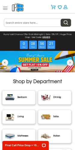 Mobile page screenshot