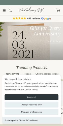 Mobile page screenshot
