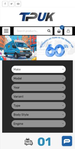Mobile page screenshot