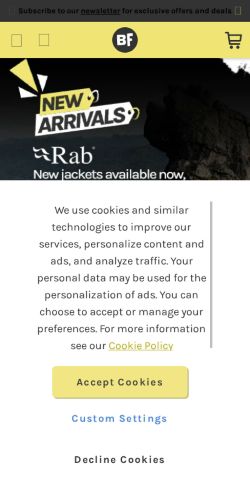 Mobile page screenshot