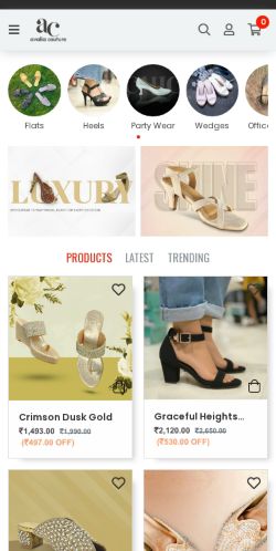 Mobile page screenshot