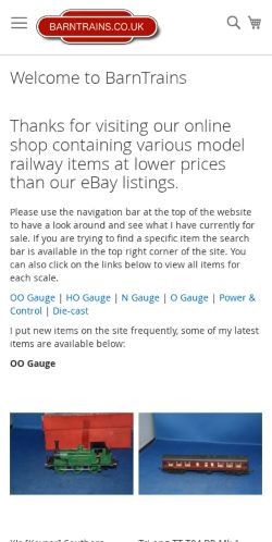 Mobile page screenshot