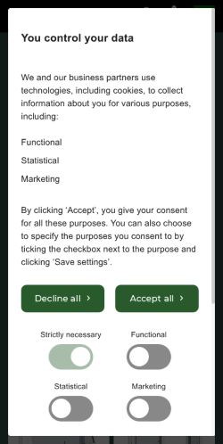 Mobile page screenshot