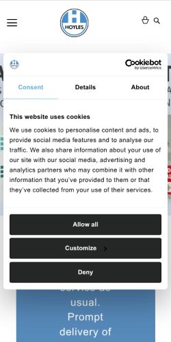 Mobile page screenshot