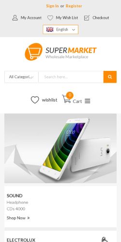 Mobile page screenshot