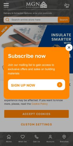 Mobile page screenshot