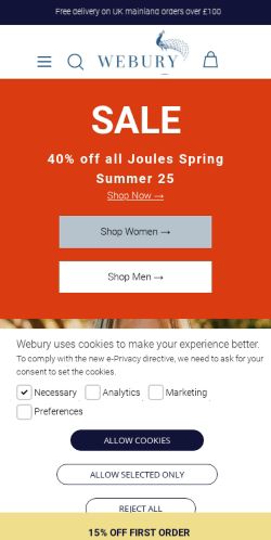 Mobile page screenshot