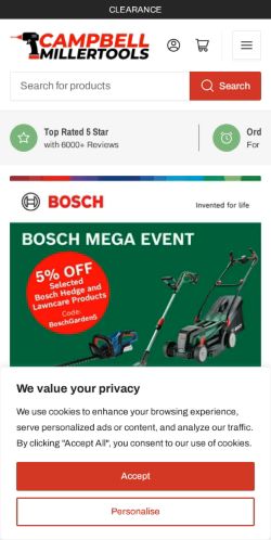 Mobile page screenshot