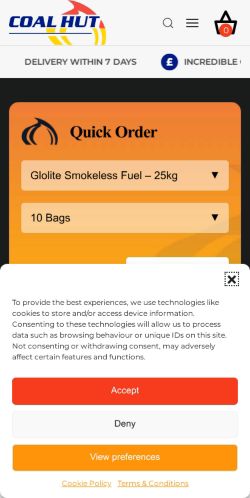 Mobile page screenshot
