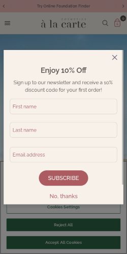 Mobile page screenshot